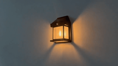 2 Lampe solaire avec détecteur mouvement