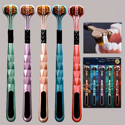 Brosses à Dents 3 tête dans la boîteUltra-Douce de Luxe